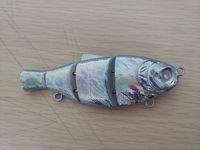 Leurres blancs Shad avec queue souple, leurre de pêche directe d'usine, leurres d'eau salée, appât, vente en gros, oem swimbait