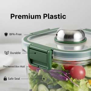 Boîte à salade portable Chinagama pour l'extérieur, avec compartiment intégré, nouvelle version, anti-fuite, grande capacité, pour la vente en gros - Product Image 3