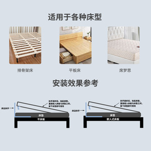 Barre d'appui de lit pour personnes âgées et femmes enceintes, dispositif d'assistance de sécurité en acier à haute teneur en carbone pour le soutien à la mobilité au lit - Product Image 3