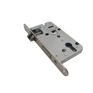 <span class=keywords><strong>Serratura</strong></span> per <span class=keywords><strong>Porta</strong></span> in Ferro 5850 a Funzionamento Silenzioso, Pannello in Acciaio Inox, Perno in Lega di Zinco, Base Anti-Impronta per Porte Interne - Product Image 3