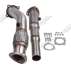 Downpipe ad alto flusso per VW Jetta/Bora New <span class=keywords><strong>Beatle</strong></span> Golf MK4 1.8T 1999-2005 - Product Image 1