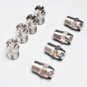 Hochdruck-Wassersprüh-Flachlüfter-Sprüh düsen 304 Edelstahl-Messing-Sprühdüsen-Sprüh düse für Sprüh systeme - Product Image 1
