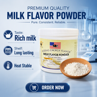 Poudre aromatisante alimentaire au goût de lait, parfum longue durée, arôme de lait pour biscuits, gâteaux et sauces