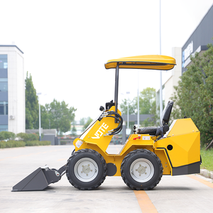 Envío Gratis: Minicargadora de orugas VTH-360W con accesorios para movimiento de tierras, modelo pequeño con orugas, para S - Product Image 5