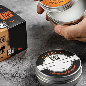 Baume à barbe hydratant et apaisant pour hommes Han Linger Private Label, pour une peau douce et une prévention des démangeaisons - Product Image 4