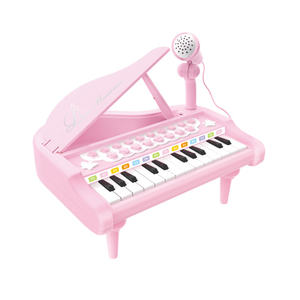 Piano Electrónico Educativo Miniatura de Juguete para Niños, Estilo Colorido y Adorable, con Micrófono, de Plástico, al por Mayor - Product Image 6