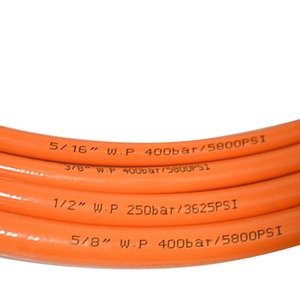 Tuyau de canalisations thermoplastique <span class=keywords><strong>FlexPro</strong></span> haute pression 3/8 5800 psi résistant à l'huile, modèle DX-6, résistant aux acides et aux alcalis, couleur personnalisée - Product Image 1