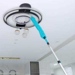 Multifuncional <span class=keywords><strong>1.2m</strong></span> telescópico extensão pólo longo punho Chenille retrátil espanador para casa ou escritório limpeza - Product Image 6