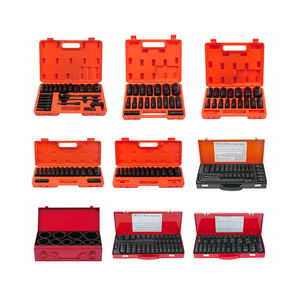 Jeu de douilles à percussion de haute qualité Outils à main noirs Cr-V Prise de réparation automatique Conversions de tournevis à percussion - Product Image 2