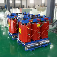 Transformateur de puissance sec MingZheng SCB12 à bonne dissipation thermique, 200 kVA, extérieur, 10 kV 400 V, en résine époxy coulée