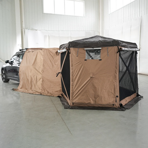 Vente directe d'usine, tente de voiture portable pour le <span class=keywords><strong>camping</strong></span>, la pêche, les voyages, 4 à 6 personnes, coffre familial, hayon de SUV, auvent de <span class=keywords><strong>stationnement</strong></span> arrière - Product Image 2