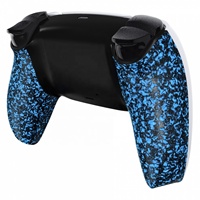 Accessoires de manette de jeu en gros : Coque arrière caoutchoutée pour manette sans fil PS5 DualSense