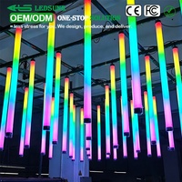 Светодиодная пиксельная трубка DMX 24В, не желтеющая, с поддержкой Artnet, 360 градусов, RGB, для сценического освещения