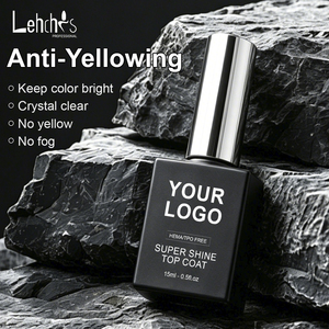 Esmalte <span class=keywords><strong>de</strong></span> Gel Profesional <span class=keywords><strong>de</strong></span> Calidad <span class=keywords><strong>de</strong></span> Salón, Sin HEMA, Sin TPO, Capa Superior Sin Limpieza, Superbrillante, Larga Duración, Efecto Vidrio Templado, 15 ml - Product Image 4