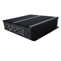 Mini PC industriel portable I3 5005U I5 5200U I7 5500U 8*USB 6COM VGA WiFi 2 Lan Mini ordinateur