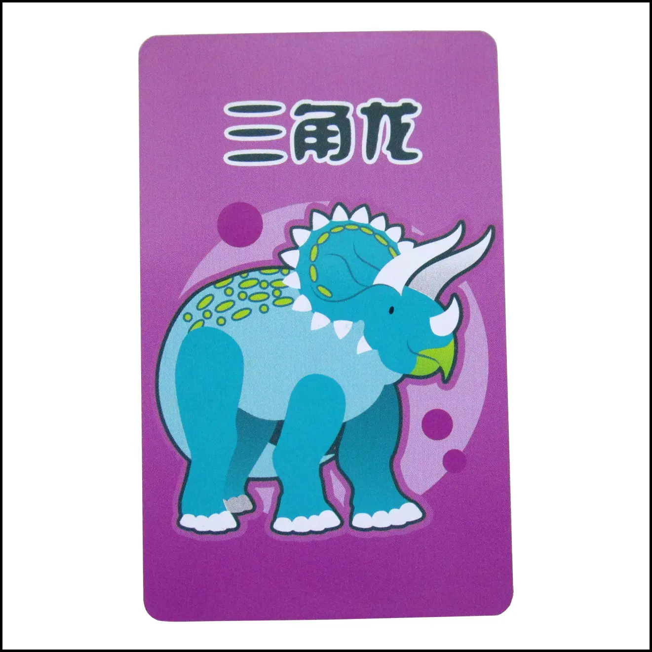 TC Big Discount Dinosaur Cartoon Card Educational Cards Educational Flash Cartoon Card