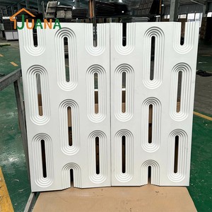 Panneau de <span class=keywords><strong>plafond</strong></span> artificiel de style design moderne, installation rapide, économie de coûts, revêtement mural interne, placage, modèle 3D, grande <span class=keywords><strong>dalle</strong></span> - Product Image 5