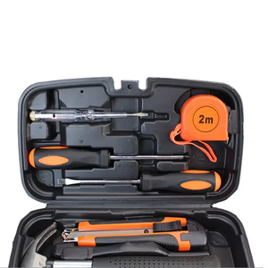 Juego combinado de herramientas manuales de 9 Uds., <span class=keywords><strong>kit</strong></span> de herramientas de reparación básicas generales para el hogar con probador de alicates de martillo - Product Image 2