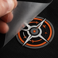 Transferts thermiques personnalisés, logos, étiquettes en silicone pour vêtements, patchs, autocollants, designs à repasser sur t-shirts, vêtements, chaussures, durables, lavables, 3D