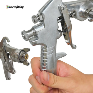 Pistola de Pulverización de Aire HVLP W-71 de Alta Calidad, Pulverizador de Pintura para Muebles, Pistola de Pulverización Neumática de Alta Presión - Product Image 6