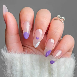 Ongles pressés de haute qualité Impress Press on Nails pour femmes, capsules de luxe transparentes roses, pointes d'ongles amovibles, ongles artificiels - Product Image 6