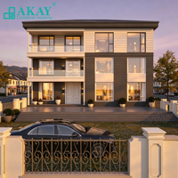 Nuevo Modelo Akay, Edificio Prefabricado, Casas Contenedor Ecológicas Modulares Portátiles, Casa Prefabricada de Lujo Plegable Tipo Villa para Apartamento