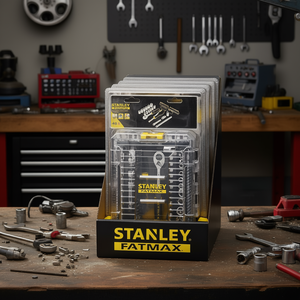 Juego de Llaves de Tubo Stanley Fatmax de 48 Piezas, 1/4 Pulgadas, Kit de Herramientas Mediano Profesional - Product Image 3