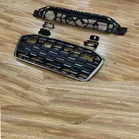 Pare-chocs avant style RS6, calandre chromée nid d'abeille, calandre avant pour Audi A6 S6 C8 PA 2023 2024 2025