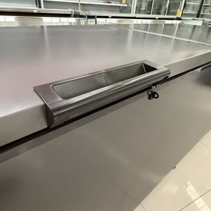 Congelador Horizontal Comercial de 3 Puertas, Gran Capacidad, para Almacenamiento de Carne, <span class=keywords><strong>Refrigerador</strong></span> para Uso Doméstico y en Almacenes - Product Image 4