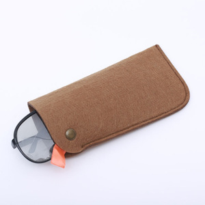 Étui à lunettes en feutre personnalisé pour lunettes de soleil sur ordonnance, sac à lunettes portable unisexe, protection résistante à la pression pour lunettes - Product Image 3