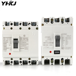 <span class=keywords><strong>Disjoncteur</strong></span> moulé sous pression CNM1-100A, interrupteur aérien triphasé 4P, protection contre les fuites - Product Image 2