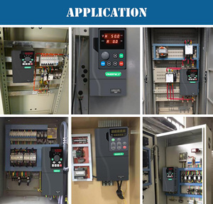 ไดรฟ์ VFD 45kW 60HP แบบเฟสเดียวเป็นสามเฟส 220V 380V 480V ควบคุมแบบ VF ระดับ IP20 สำหรับมอเตอร์ปั๊มและคอมเพรสเซอร์ INDRVCT - Product Image 2