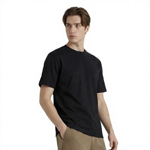 T-shirt Rinfrescante in Maglia Solida a Struttura Cellulare con Tecnologia Nera Termoisolante, Traspirante e ad Asciugatura Rapida in Misto Modal da Uomo - Product Image 1