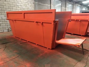 Poubelle automatique à <span class=keywords><strong>Induction</strong></span>, conteneur en métal pour gestion des déchets, traitement des résidus avec surface ouverte - Product Image 5