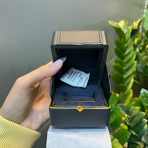 New Square <b>Paper</b> Travel Floral <b>Pattern</b> Washable Design for Necklace Ring Couple Rings Packaging Original Brand Large Pendant - Product Image 5