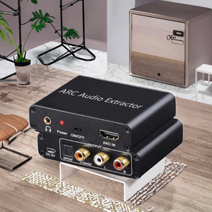 Extractor de <span class=keywords><strong>Audio</strong></span> ARC 4K HDTV, Aleación de Aluminio, Óptico, USB, SPDIF, Coaxial, Estéreo L/R, <span class=keywords><strong>Adaptador</strong></span> de Conector de <span class=keywords><strong>3.5</strong></span> mm, Conversor de Canal de Retorno - Product Image 3