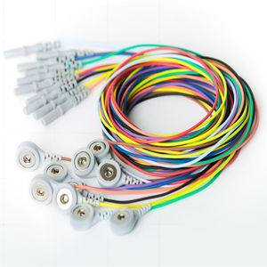 Greentek Snap-Verbindingsdraad Voor Het Aanbrengen Met <span class=keywords><strong>Ecg</strong></span>-Elektroden Voor Eeg-En <span class=keywords><strong>Ecg</strong></span>-Metingen - Product Image 2