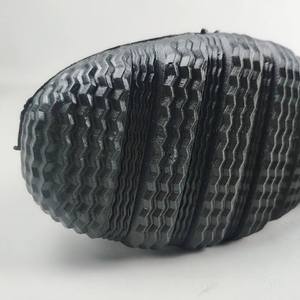 Bottes de pluie Ocean Deer 43 #   Bottes noires antidérapantes pour travaux de construction, hauteur genou - Product Image 5