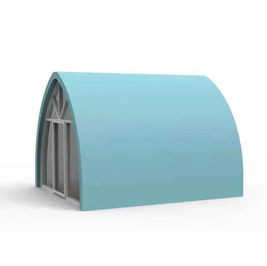 Immagini di Design del paesaggio fronte del piano di casa Mini rimbalzo prefabbricato Dome House Boat con pozzo a sfera per il mercato del paragu