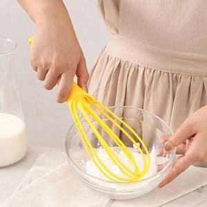 Mini Home Gadget Colorful PP Plastic Whisk with Universal Egg Tools Plastic_Handle_Whisk - Product Image 3