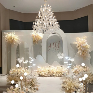 Đèn thả pha lê K9 cao cấp, thiết kế nghệ thuật sang trọng, dùng cho khách sạn, cầu thang, phòng khách trong nhà, trang trí đám cưới - Product Image 6