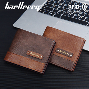 Nueva Cartera Corta <span class=keywords><strong>para</strong></span> <span class=keywords><strong>Hombre</strong></span> de Negocios con Empalme Horizontal y Cremallera Billetera Fina Tarjetero <span class=keywords><strong>para</strong></span> <span class=keywords><strong>Hombre</strong></span> - Product Image 2