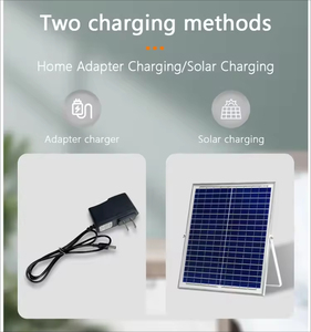 Sistema de Energía Solar Portátil Mini 12v DC, Kit de Sistema de Energía Solar para el Hogar con Radio Bluetooth - Product Image 3