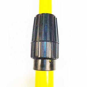 O-Cleaning Perche télescopique en fibre <span class=keywords><strong>de</strong></span> verre <span class=keywords><strong>de</strong></span> 8 à 16 pieds avec embout en <span class=keywords><strong>aluminium</strong></span> à visser pour la peinture/le <span class=keywords><strong>nettoyage</strong></span> des fenêtres hautes - Product Image 2