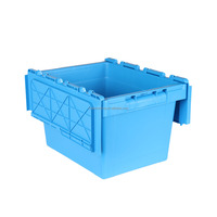 Boîtes de stockage utilitaires en plastique empilables gratuitement de haute qualité 20L pour le déménagement
