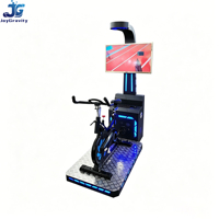 Simulador de Bicicleta Metálico 9D VR Directo de Fábrica para Parques de Aventura, Centros Comerciales y Parques de Diversiones, Bicicleta de Fitness