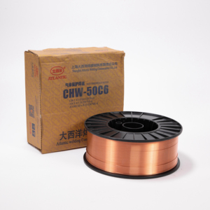 ER50-6 de l'Atlantique Fil de soudage en acier au carbone magnétique protégé contre le gaz de 1.2mm Fil de soudure solide enduit de <span class=keywords><strong>cuivre</strong></span> ER70S-6 OEM de soudure - Product Image 1