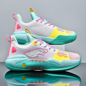 Logo de marque personnalisé professionnel hommes Noctilucent Sports de plein air baskets maille vierge US Eagle femmes anti-dérapant <span class=keywords><strong>chaussures</strong></span> de basket-ball - Product Image 5