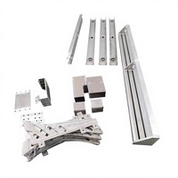 Service d'usinage CNC, fabrication OEM, extrusion d'aluminium pour les cadres d'équipements industriels