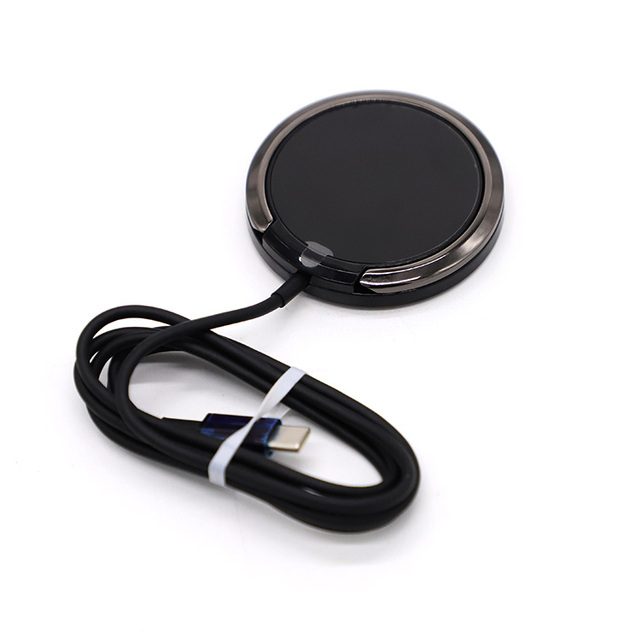 Top Selling 2-in-1 Magnetic Desk Charger 15W Fast Charging Wireless Phone Charger for iPhone 14 15 16 Pro Compatible with PD 3.0